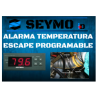 Programmable engine exhaust temperature alarm